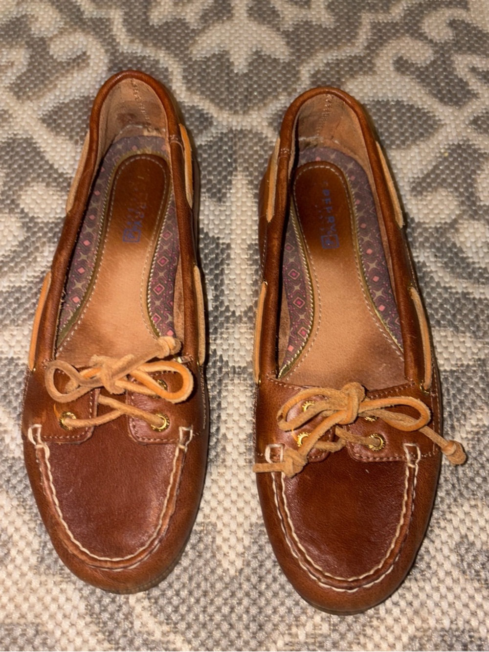 Sperry Brown Leather Women’s Boat Shoes